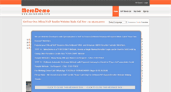 Desktop Screenshot of merademo.info